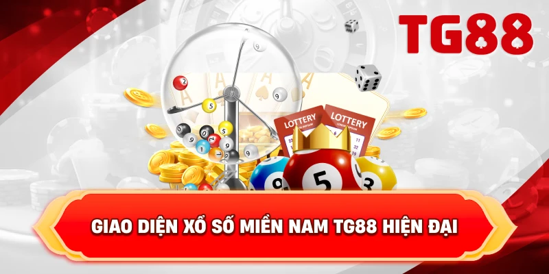 Xổ Số TG88 giao diện hiện đại