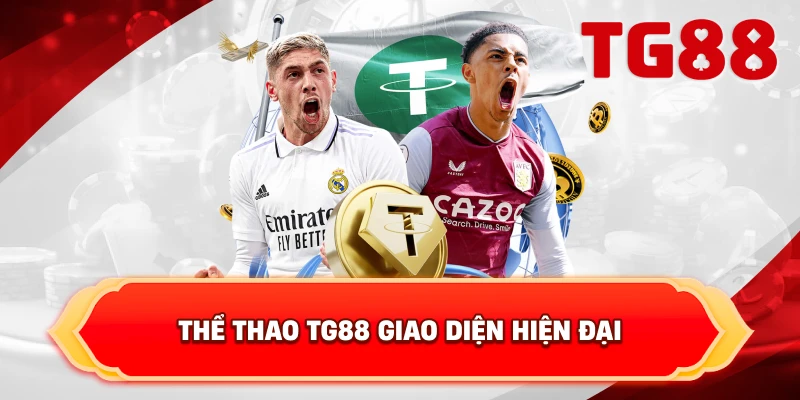 Thể Thao TG88 giao diện hiện đại