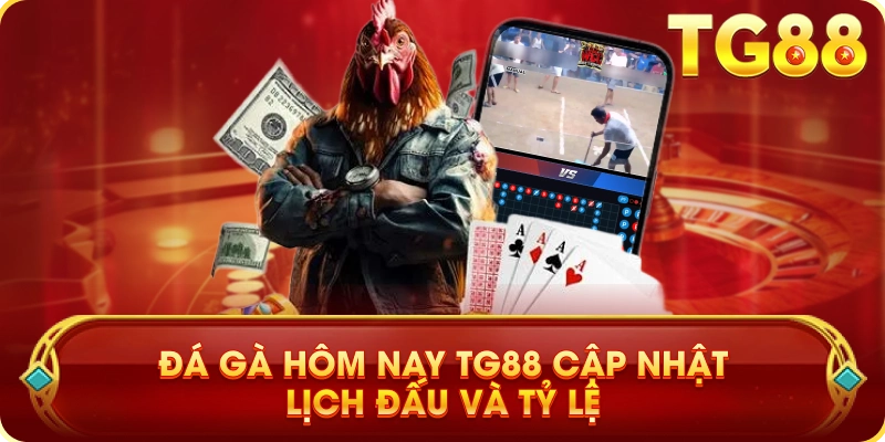 Đá Gà Hôm Nay TG88 Cập Nhật Lịch Đấu Và Tỷ Lệ