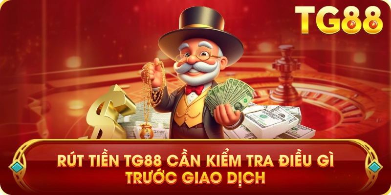 Rút Tiền TG88 Cần Kiểm Tra Điều Gì Trước Giao Dịch