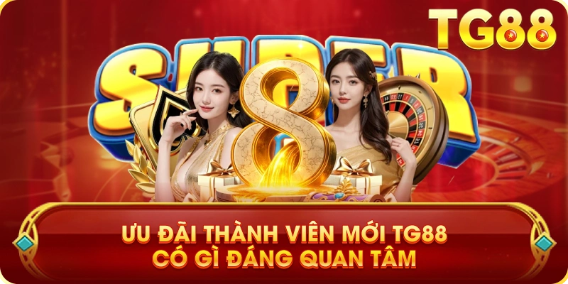 Ưu Đãi Thành Viên Mới TG88 Có Gì Đáng Quan Tâm